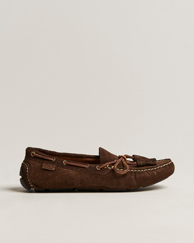 Herre | Polo Ralph Lauren | Polo Ralph Lauren | Anders Suede Driving Shoe Chocolate Brown
