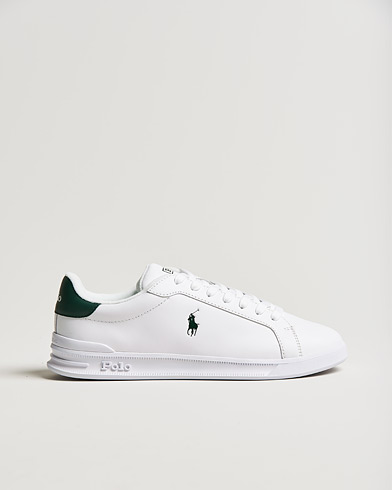 Herre | Preppy Authentic | Polo Ralph Lauren | Heritage Court Sneaker White/College Green