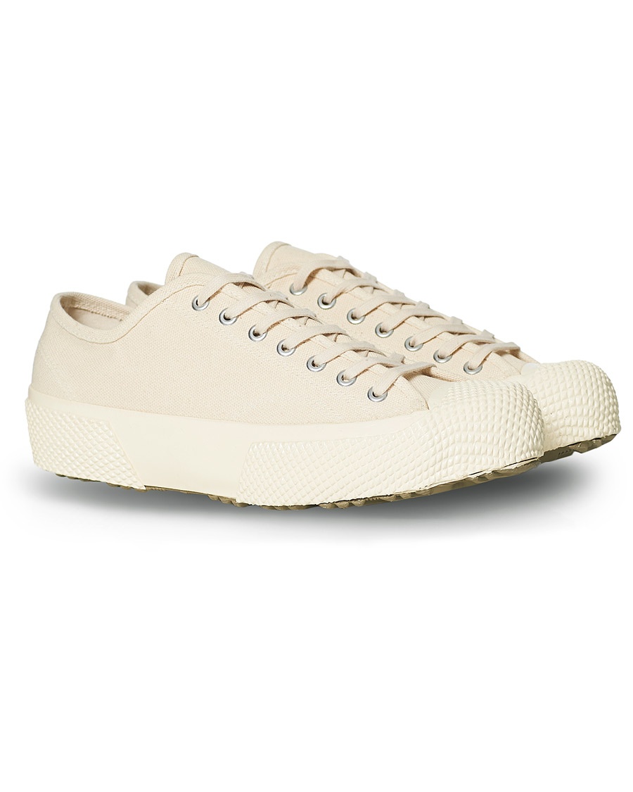 Superga Artifact MS Japanese Canvas Sneaker White Mastice Superga Artifact MS Japanese Canvas Sneaker White Mastice