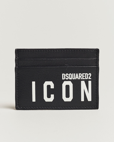 Herre | Dsquared2 | Dsquared2 | Icon Leather Card Holder Black