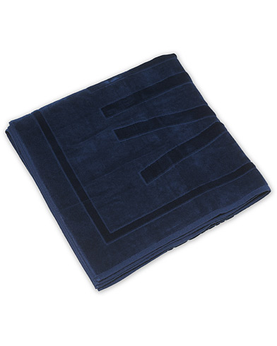  Terry Cloth Beach Towel Bleu Marine