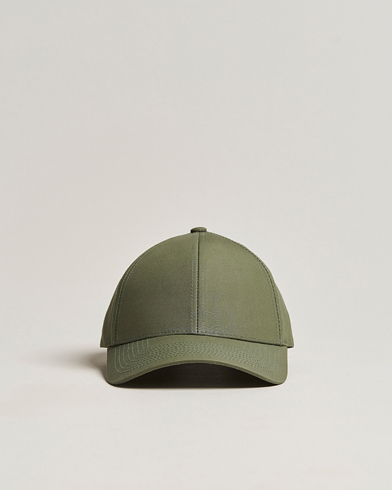 Herre | Contemporary Creators | Varsity Headwear | Cotton Baseball Cap Sage Green