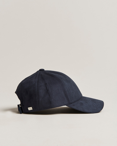 Herre | Contemporary Creators | Varsity Headwear | Alcantara Baseball Cap Space Blue