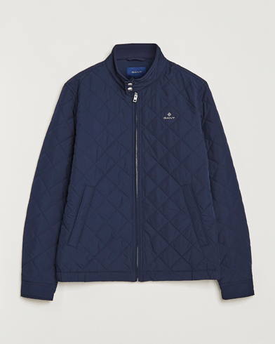 Herre |  | GANT | The Quilted Windcheater Evening Blue