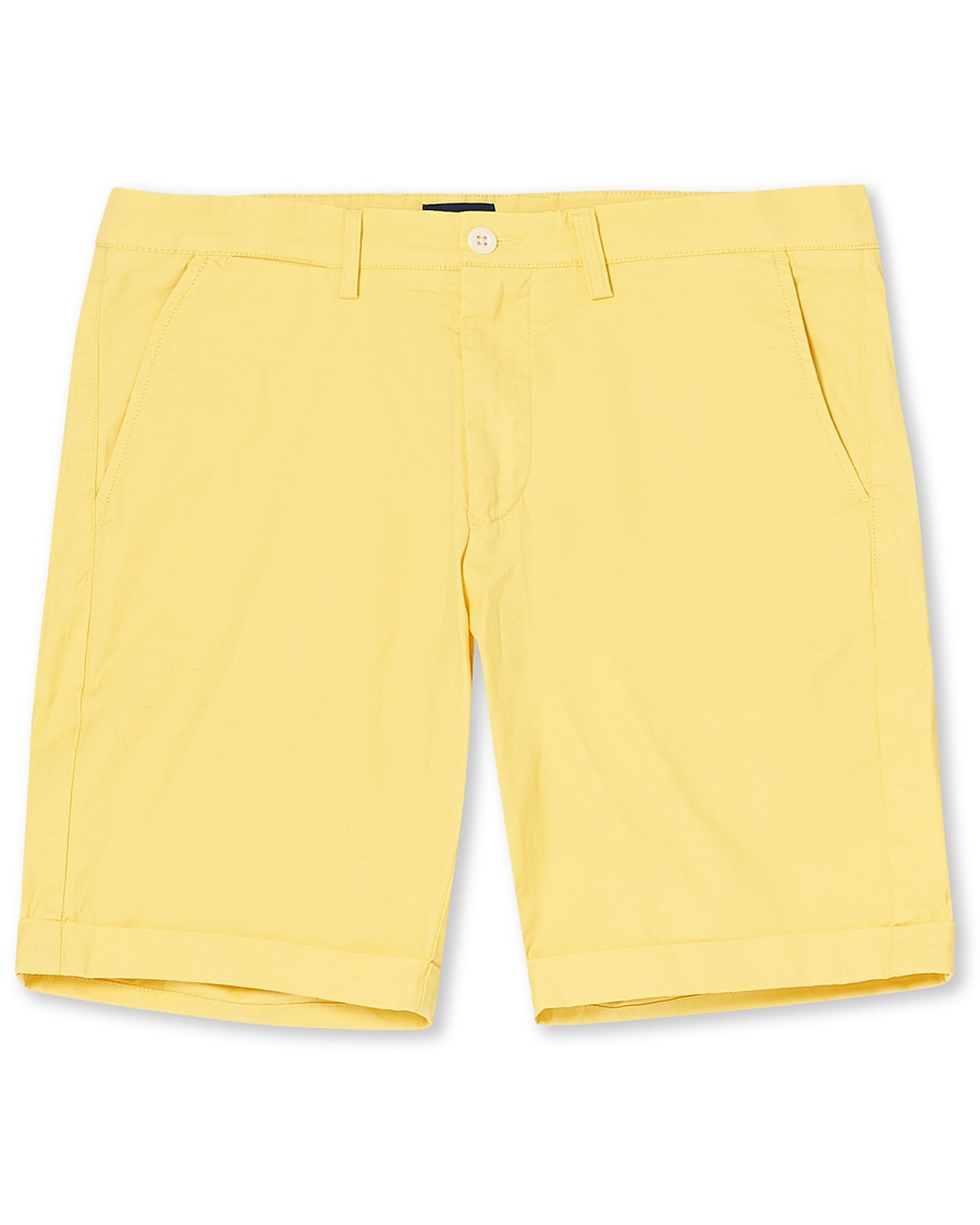 GANT Regular Sunbleached Shorts Brimstone Yellow GANT Regular Sunbleached Shorts Brimstone Yellow