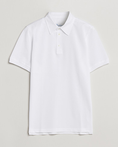 Herre | Klær | Stenströms | Cotton Polo Shirt White
