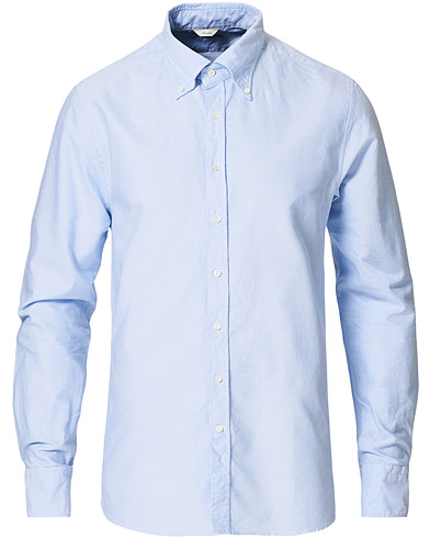 Herre |  | Stenströms | Slimline Oxford Shirt Light Blue