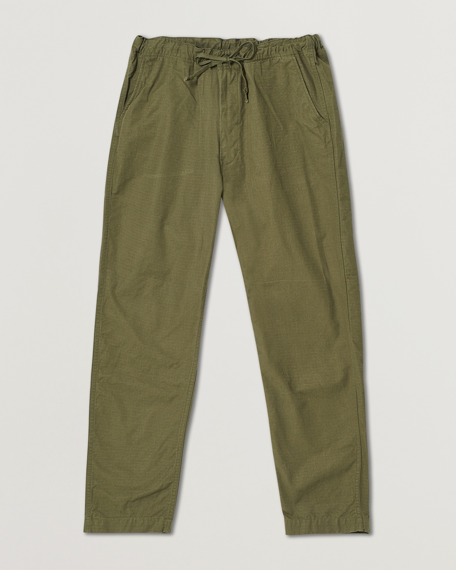 Herre | Chinos | orSlow | New Yorker Pants Army Green