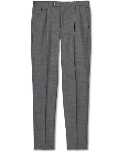 PT01 Gentleman Fit Wool Trousers Medium Grey