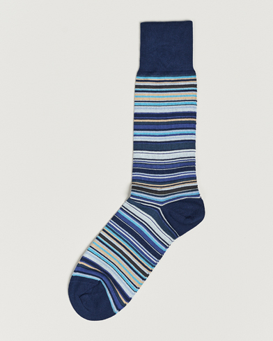  |  Mulitstripe Socks Navy
