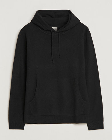 Herre | People's Republic of Cashmere | People's Republic of Cashmere | Cashmere Hoodie Black