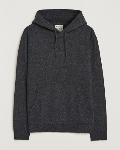Herre | People's Republic of Cashmere | People's Republic of Cashmere | Cashmere Hoodie Dark Grey
