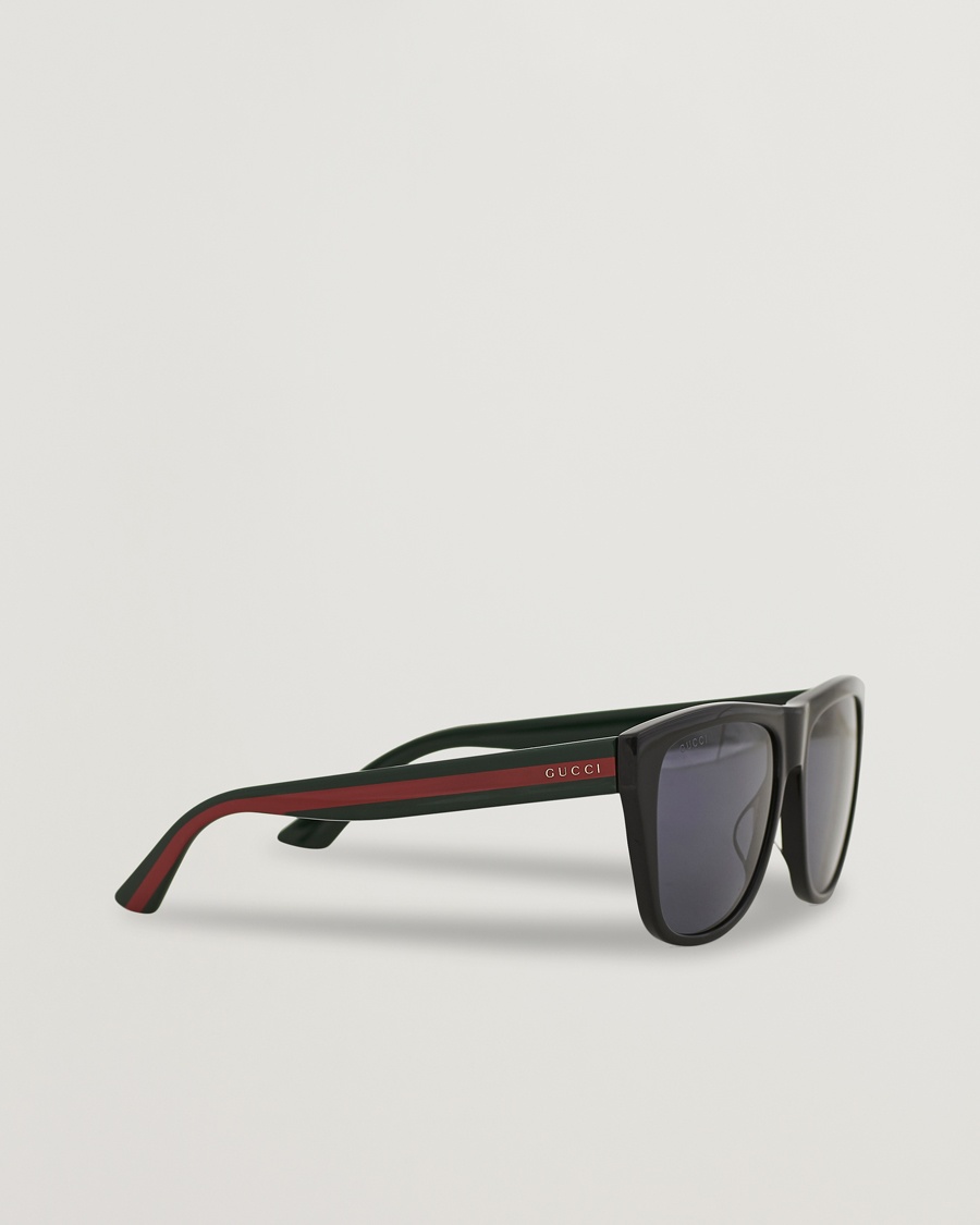 Gucci GG0926S Sunglasses Black/Green – Svart
