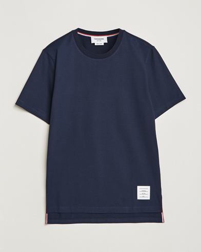 Herre |  | Thom Browne | Relaxed Fit T-Shirt Navy