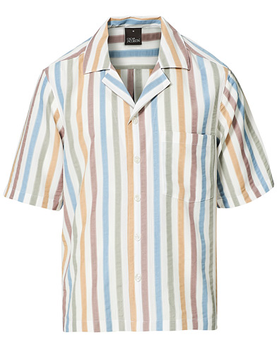  Hilmer Short Sleeve Striped Resort Shirt Multi