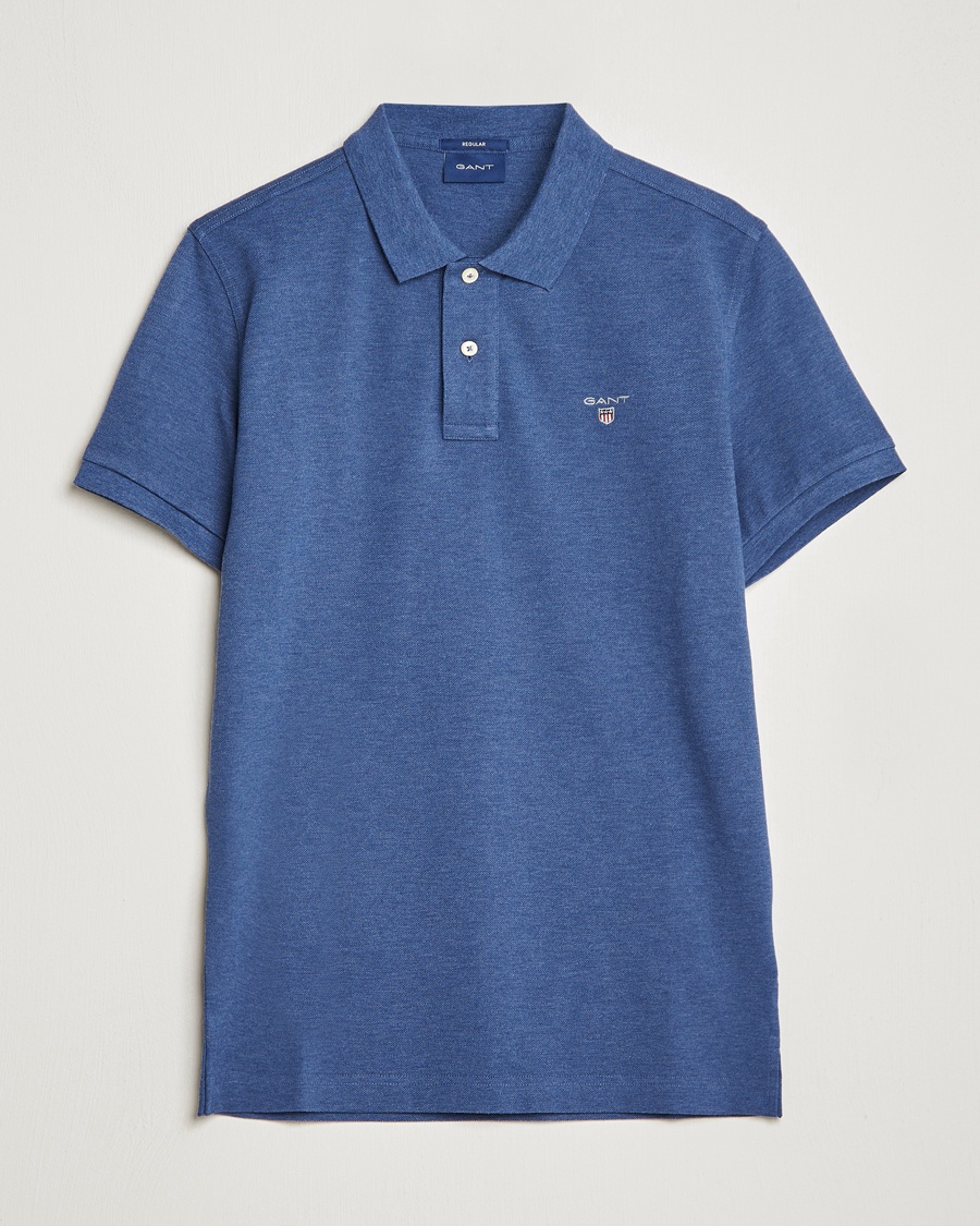 Herre | | GANT | The Original Polo Marine Melange
