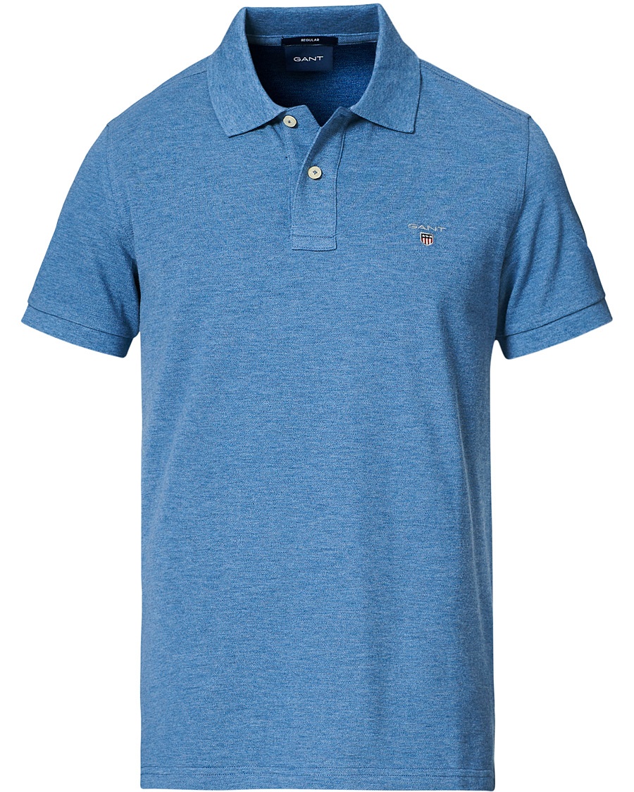 GANT The Original Polo Denim Blue Melange GANT The Original Polo Denim Blue Melange