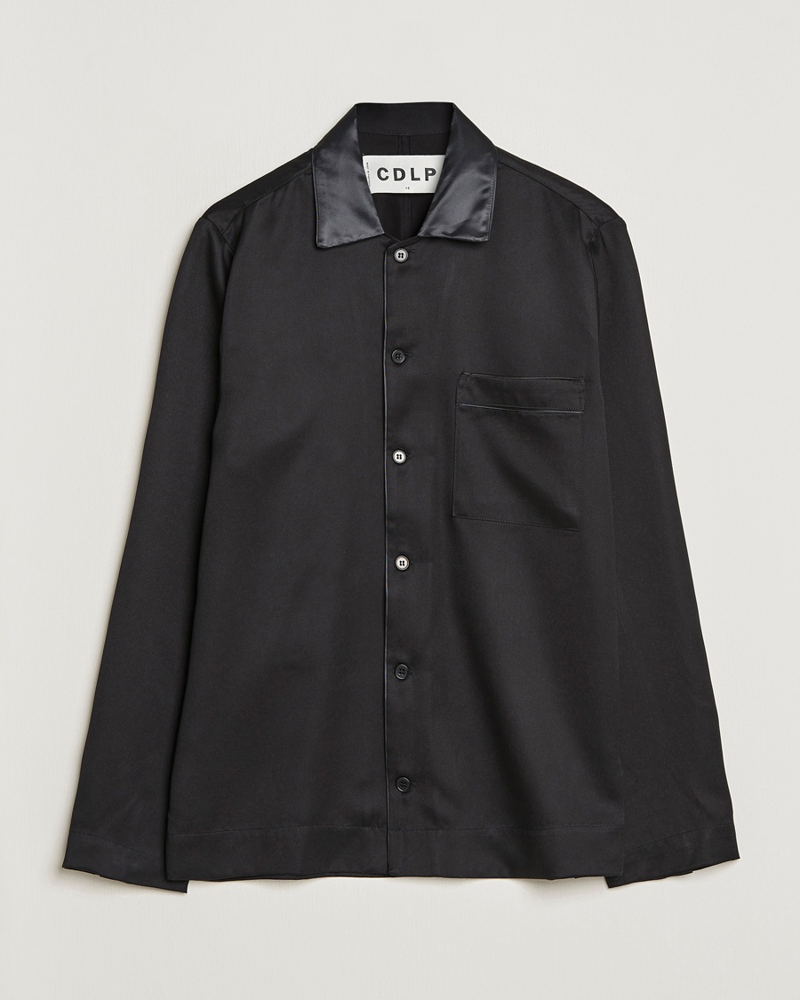 Herre | | CDLP | Home Suit Long Sleeve Top Black