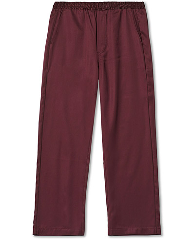 Pyjamasbukser |  Home Suit Long Bottom Burgundy