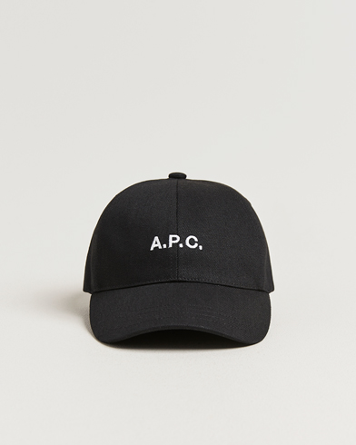 A.P.C. A.P.C.Charlie Baseball CapBlack – Svart