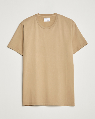 Herre | T-Shirts | Colorful Standard | Classic Organic T-Shirt Desert Khaki
