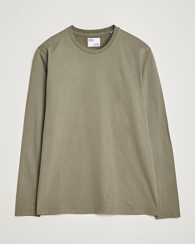 Herre | Langermede t-shirts | Colorful Standard | Classic Organic Long Sleeve T-shirt Dusty Olive