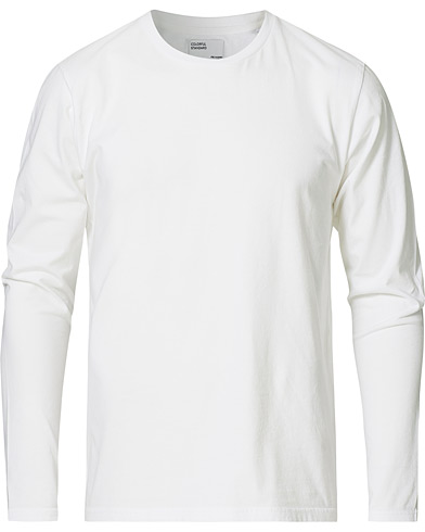 Herre | Langermede t-shirts | Colorful Standard | Classic Organic Long Sleeve T-shirt Optical White
