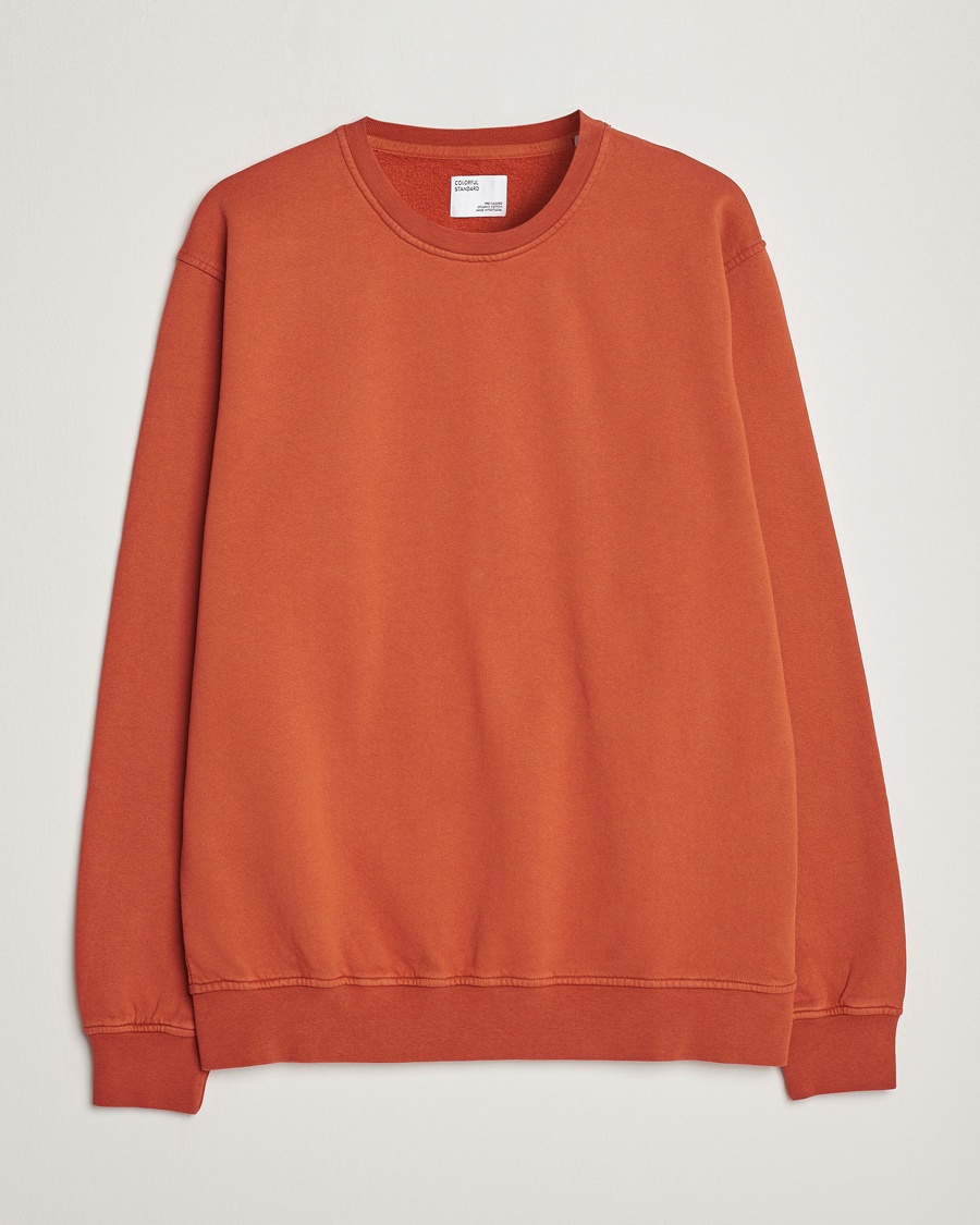 Herre | Gaver | Colorful Standard | Classic Organic Crew Neck Sweat Dark Amber
