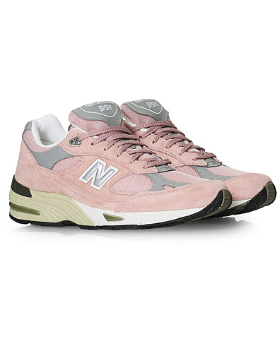 Herre |  | New Balance | Made In England 991 Sneaker Pink/Grey