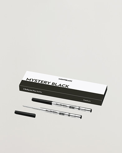 Herre | Livsstil | Montblanc | 2 Ballpoint Pen Refills Mystery Black