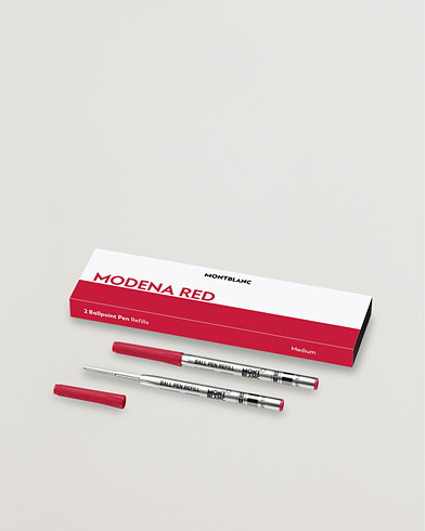 Herre | Penner | Montblanc | 2 Ballpoint Pen Refills Modena Red