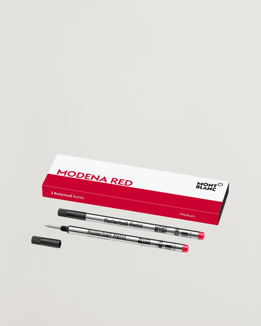 Montblanc 2 Rollerball Refills Modena Red – Rød