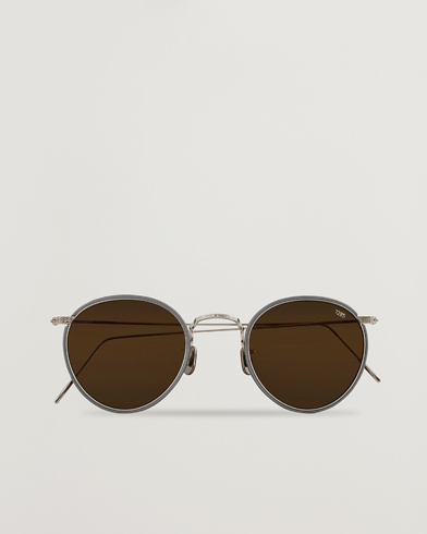 Herre | Runde solbriller | EYEVAN 7285 | 717W Sunglasses Silver