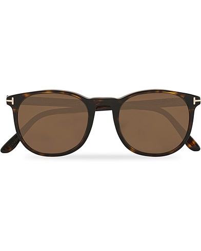Herre | Runde solbriller | Tom Ford | Ansel Sunglasses Dark Havana/Brown Polarized