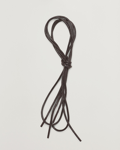 Herre | Skopleieprodukter | Saphir Medaille d'Or | Shoe Laces Thin Waxed 75cm Dark Brown
