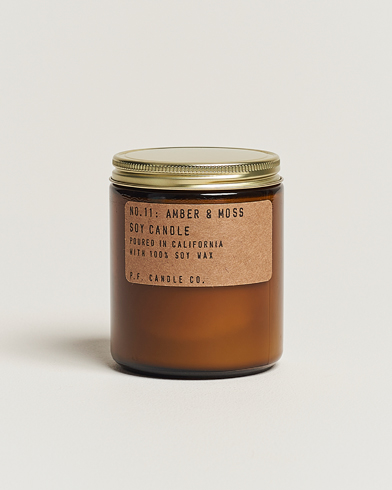 Herre | P.F. Candle Co. | P.F. Candle Co. | Soy Candle No. 11 Amber & Moss 204g