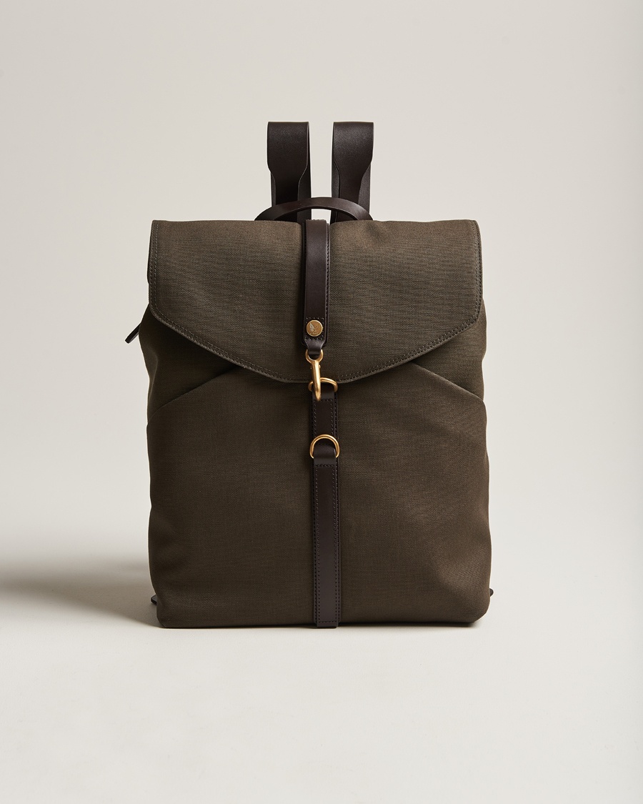 Herre | Ryggsekker | Mismo | M/S Rucksack Army/Dark Brown