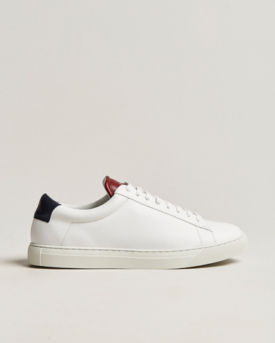 Herre | Zespà | Zespà | ZSP4 Nappa Leather Sneakers White/France