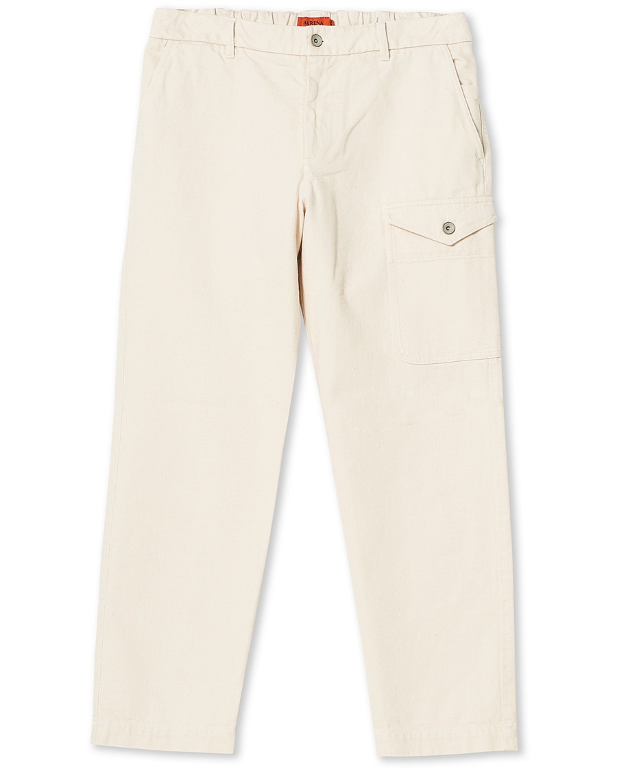  Slim Fit Work Chinos Ecru