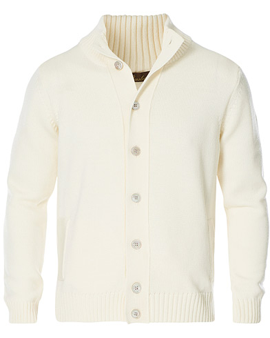  |  Heavy Merino Wool Cardigan Off White