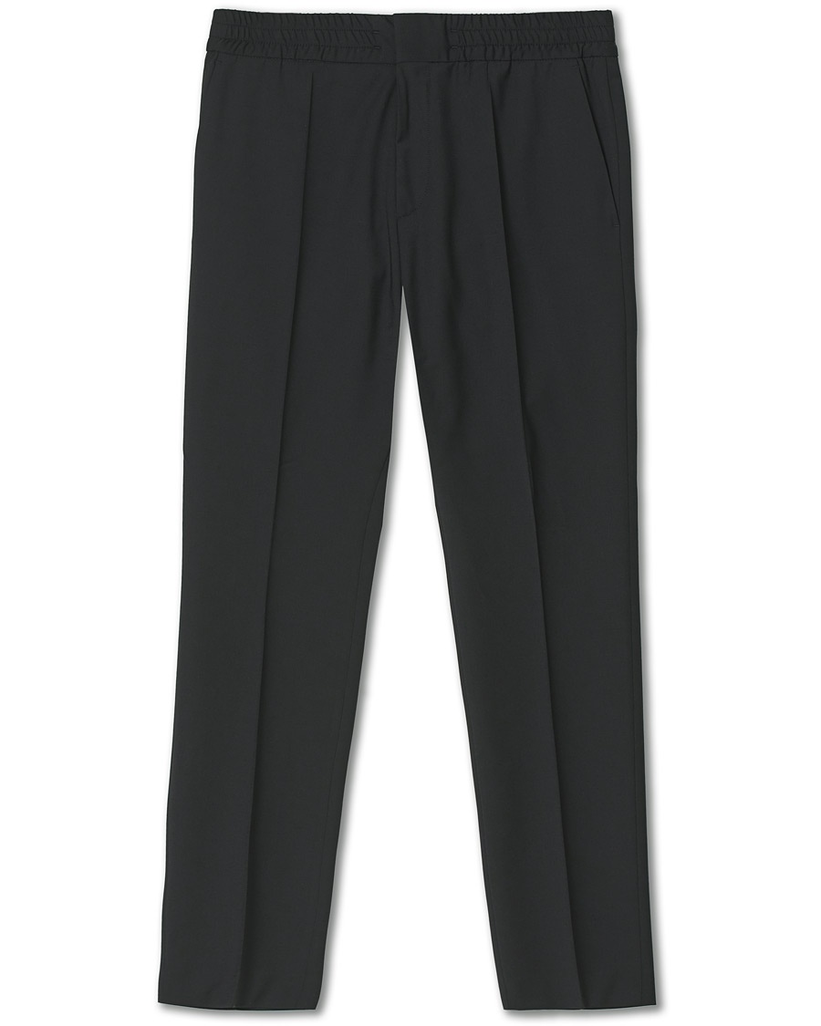 Herre | | HUGO | Howard Drawstring Trousers Black