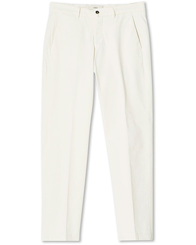  Soho Easy Fit Cotton Trousers Cream