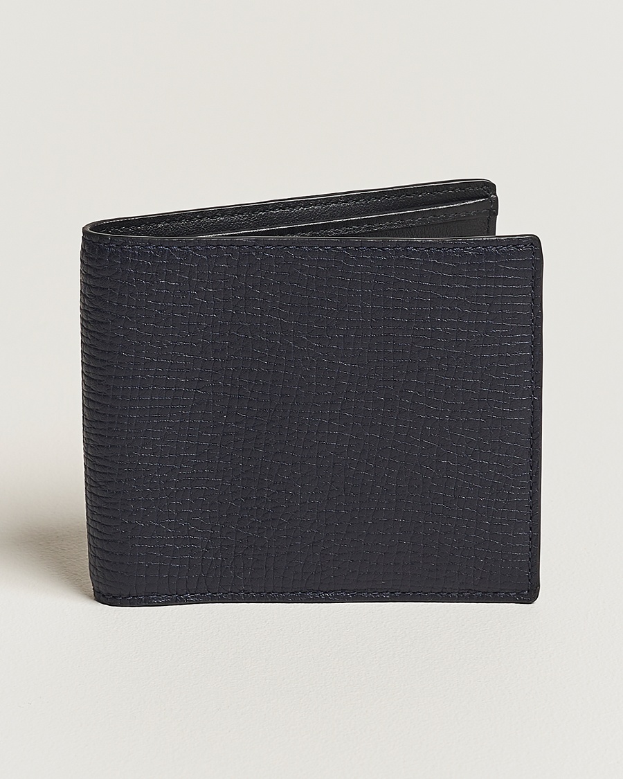 Herre | Vanlige lommebøker | Smythson | Ludlow 6 Card Wallet Navy