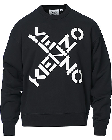 KENZO Sport Oversize Sweatshirt Black