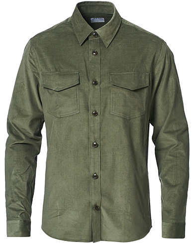  |  Arnou Cotton Pocket Overshirt City Green
