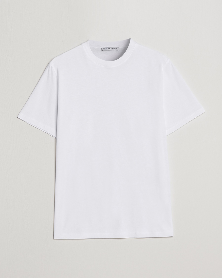 Herre | | Tiger of Sweden | Dillan Cotton Tee Bright White