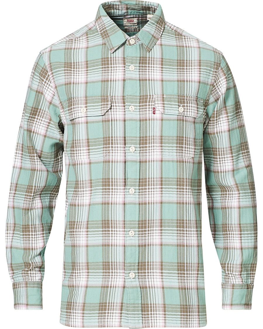 Herre | Klær | Levi's | Jackson Worker Shirt Blue Surf