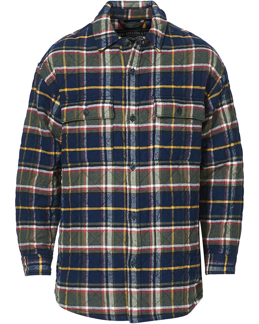 Herre | | Levi's | Padded Shirt Jacket Beryl Green