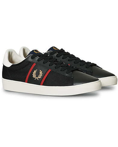 Fred Perry Spencer Mesh Sneaker Black/Gold