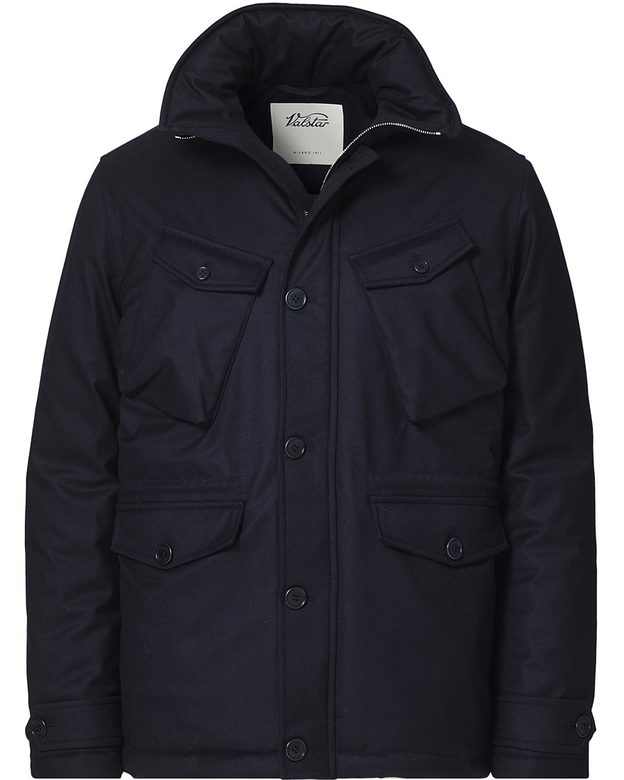 Valstar VBC Flannel Field Jacket Navy